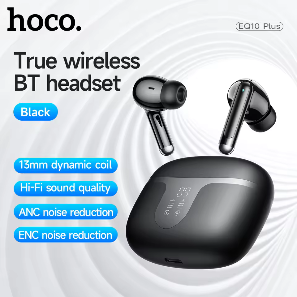 EQ10 Plus Harmony True Wireless Earbuds | ANC+ENC Noise Reduction | 7-Hour Playtime