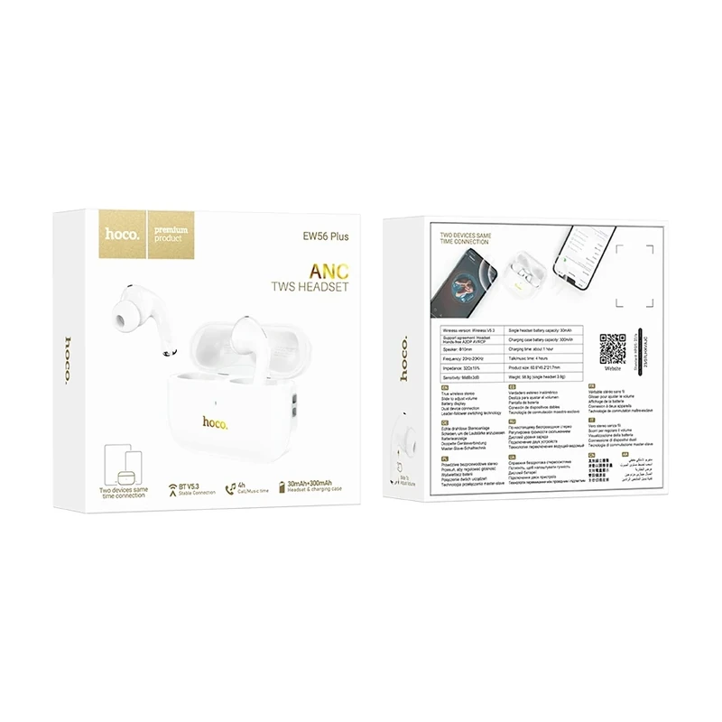 Hoco EW56 Plus Generoso ANC Wireless Earbuds — ছবি ৮