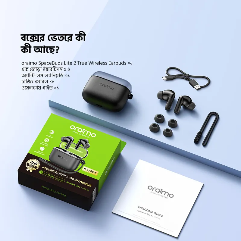 SpaceBuds Lite 2 Immersive Portable True Wireless Earbuds — ছবি ২