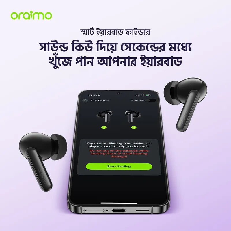 SpaceBuds Lite Sound360 Anti-Lost True Wireless Earbuds — ছবি ২