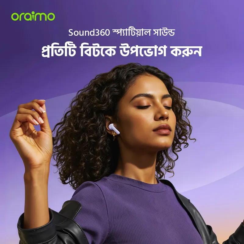 SpaceBuds Lite Sound360 Anti-Lost True Wireless Earbuds — ছবি ৩