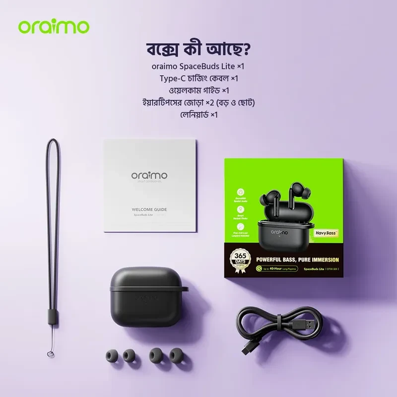 SpaceBuds Lite Sound360 Anti-Lost True Wireless Earbuds — ছবি ৭