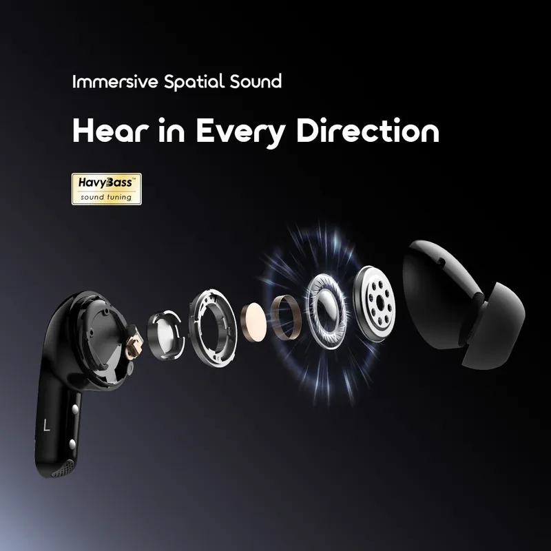 SpaceBuds 2 AI Smart 45hrs Playtime True Wireless Earbuds — ছবি ৫