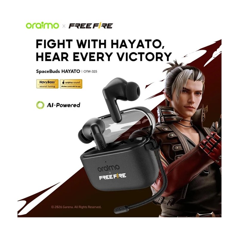 SpaceBuds HAYATO HAYATO Voice Prompt Long-Lasting True Wireless Earbuds — ছবি ২