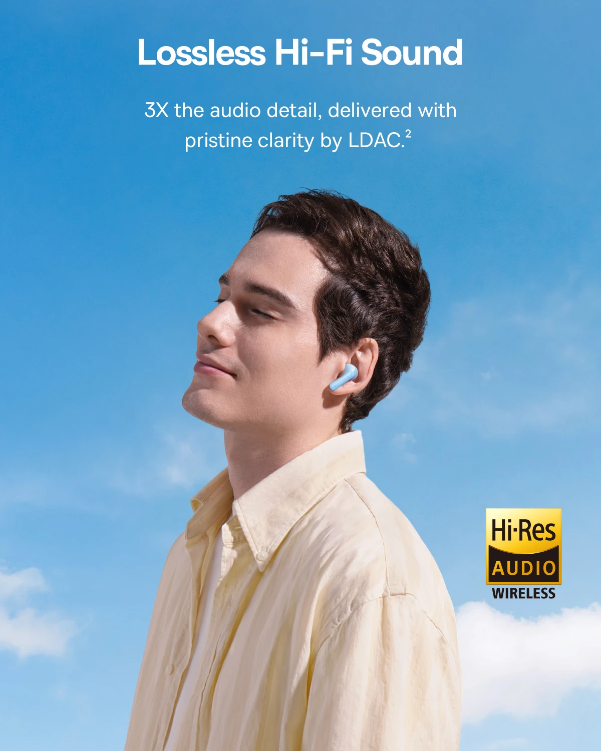Baseus TWS Bass Ep10 Pro SuperBass Crystal Clear Detail Sound 55hrs Long battery NC ENC Black — ছবি ৫