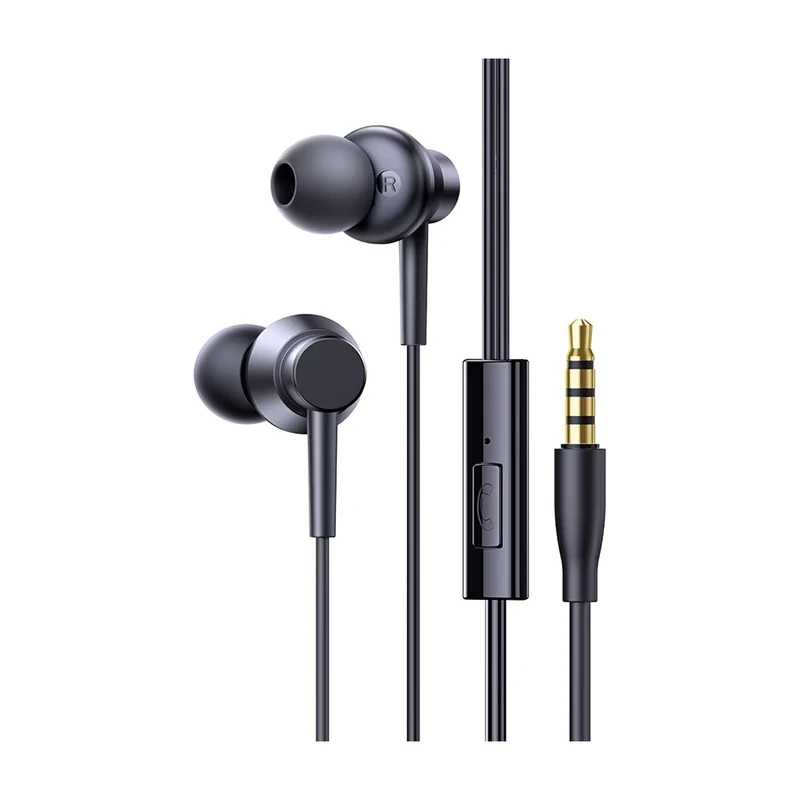 Baseus Earphone HZ11 3.5mm Wired Earphone Mic Black — ছবি ৪